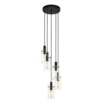 Montefino 5 light Pendant Black 97368