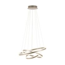 Tonarella 3 Ring 177W LED Pendant Champange/ Warm White 39314