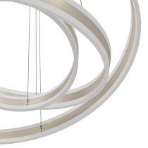 Tonarella 3 Ring 177W LED Pendant Champange/ Warm White 39314