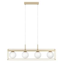 Vallaspra 4 Light Pendant 40w E14 Champagne 97793