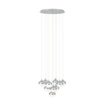 Mioglia 10 Light 32W Dimmable LED Pendant Chrome / Warm White 39527