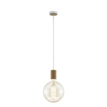 Tavistock 1 Light Pendant 60w E27 Oak 49071N