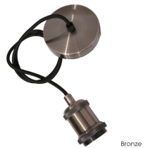 LUSION PENDANT 850MM ES BRONZE LUS60211