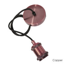 LUSION PENDANT 850MM ES COPPER LUS60212