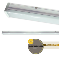 LUSION 20W LED BATTEN 4000K ALUMINIUM LUS60520