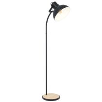 Lubenham Industrial Adjustable Floor Lamp Black 43166N