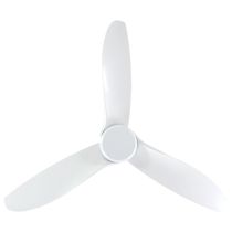 Torquay 56" 20W Dimmable LED DC Ceiling Fan White/ Tri-Colour 20523101