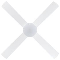 STRADBROKE 52 DC ceiling fan with E27 2 LIGHTS 7W White 20491201