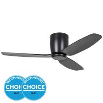 Seacliff 44" DC Ceiling Fan Matt Black 20523402