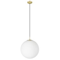 Rondo Small Pendant 60W E27 Brass Matt 205012