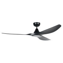 Surf 60" DC Ceiling Fan Black 20550102