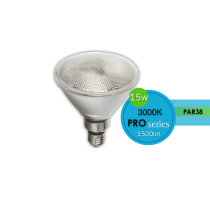 PAR38 LED 240V 15W ES 3000K LUS20801