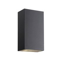 Rold 10W Up & Down Rectangular LED Wall Light Black - 84151003