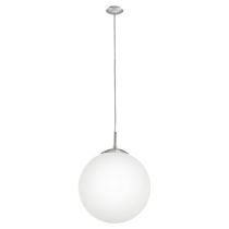 Rondo Large Pendant Satin Nickel - 85263