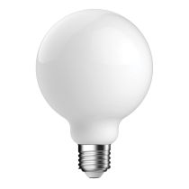 Frosted G95 LED globe 8w Daylight Edison screw