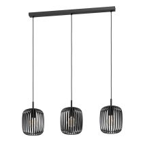 Newtown Vintage Wire Cage 1 Light Table Lamp Black - 49481N