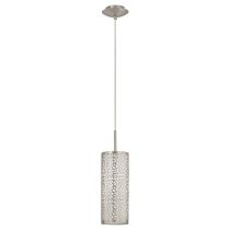 Almera 1 1 Light Pendant Satin Nickel - 90073