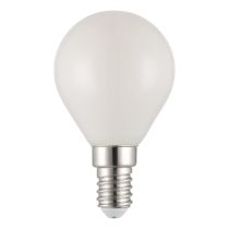 Filament Fancy Round Frosted 4W LED E14 Dimmable / Cool White 206465