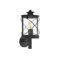 Hilburn Outdoor Oval Wall Light Black - 94842