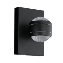 Sesimba 7.4W LED Up/Down Modern Wall Light Black / Warm White - 94848