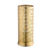 Bocal Moroccan Style Table Lamp Satin Brass - 96991