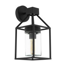 Trecate 1 Light Wall Light Black - 97296