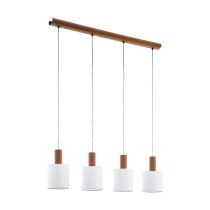 Concessa 3 Pendant 4 Light Wood / White - 97679