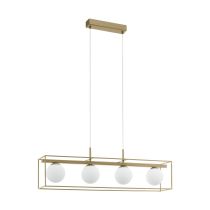 Vallaspra 4 Light Pendant 40w E14 Champagne 97793