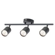 Travis 3 Light 5W GU10 LED Spotlight A10033BLK