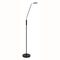 Mercator Dylan LED Floor Lamp Brushed Chrome -A19421BC