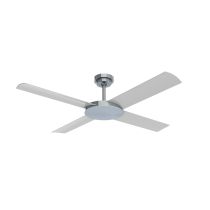 Revolution 3 52" AC Ceiling Fan Silver - A3182