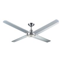 Typhoon M3 56" AC Ceiling Fan Brushed Chrome with Moulded Blades - A3425