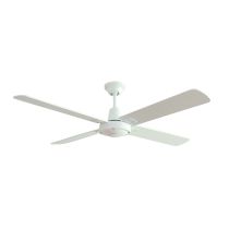 Typhoon M3 48" AC Ceiling Fan Timber White with Plywood Blades - A3460