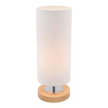 Mercator Brady Touch Table Lamp White - A35211WHT