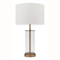 SONYA TABLE LAMP (A36011) AGED BRASS MERCATOR LIGHTING