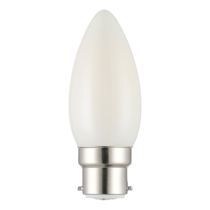 Filament Candle Frost 4W LED B22 Dimmable / Warm White 206442