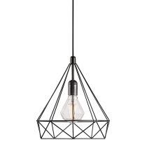 Aire 1 Light Pendant Black - 84873003