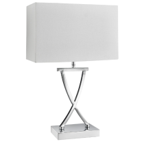 Large Table Lamp with Classic White Shade AU7923-CC