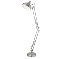 Adjustable Task Lamp in Satin Chrome AU8082-SS