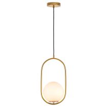  Ava 1Lt Pendant Light-MPL505BRS