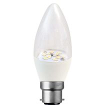 LED CANDLE GLOBE 4WATT 5000K BC CROMPTON LIGHTING 27528