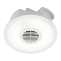 Skyline 15W LED Exhaust Fan Round White / Cool White - BE240ESPWH