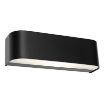 BENS1WBLK, BENSON 1LT WALL LIGHT BLACK