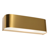 BENS1WGLD, BENSON 1LT WALL LIGHT GOLD