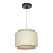 BERN1PSBGE, BERN 1LT PENDANT SMALL BEIGE