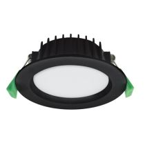 Tradetec Blitz II 10w Tricolour LED Downlight Matt Black - TLBD34510MD