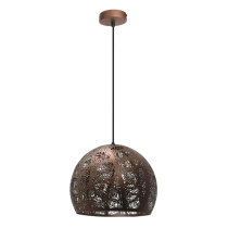 BOTANICA Bohemian Embossed Dome Shape Pendant Lights - BOTANICA03