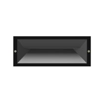 WALL LED 240V RECD Dark Grey Rect  BRICK0001 Cla Lighting