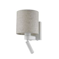 WALL INTERNAL S/M ES Adj Matt WH Reading Light BRIGHTON02 Cla Lighting