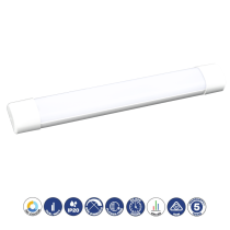 UltraSlim 10-20W LED Batten IP20 2FT TRI Colour - 211049